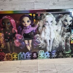 Rainbow High & Shadow High Collectors Fashion Doll Exclusive 4 Doll Set